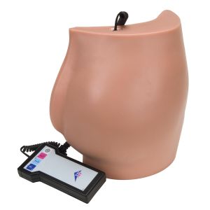 Symulator zastrzyku w pośladek, jasna skóra