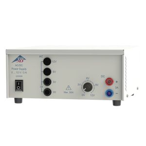 Zasilacz AC/DC 0 - 12 V, 3 A (230 V, 50/60 Hz)