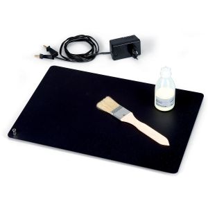 Zestaw urządzeń do śledzenia proszków