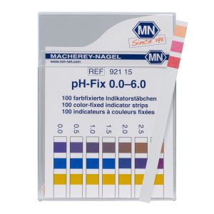 pH - Paski testowe ze wskaźnikiem, pH 0-6