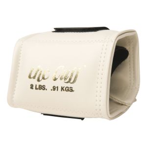 Obciążnik na mankiet Cando - 2 lb. biały | Alternatywa dla hantli