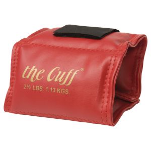 Obciążnik na mankiet Cando - 2,5 lb. czerwony | Alternatywa dla hantli