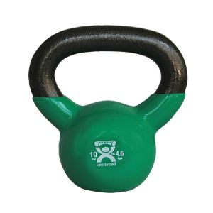 Cando Kettle Bell, 10 lb. - Green | Alternatywa dla hantli