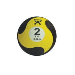 Odbijająca się piłka plyoball Cando, 2 funty | Alternatywa dla hantli