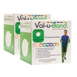Taśma Val-u-Band, limonkowa 2x50-yd - Twin-pak | Alternatywa dla hantli
